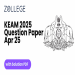 KEAM 2025 Engineering Question Paper with Solution PDF Apr 25